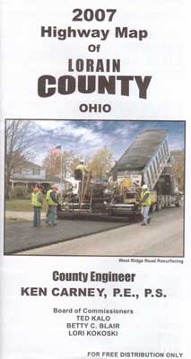 Lorain County Highway Map